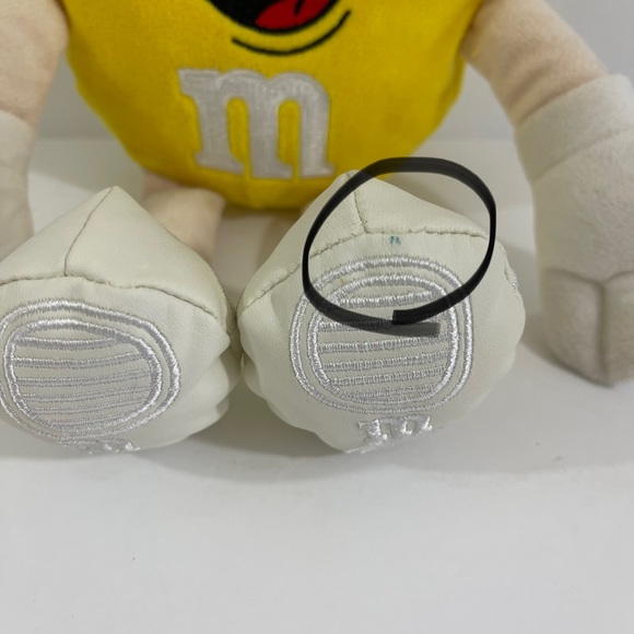 M&M Yellow Plush Stuffed Toy 2016 9.5” - Picture 4 of 9